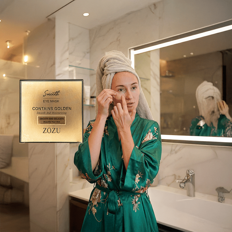 Why Use Gold for Dark Circles? ZOZU Patch Review - LightRevival