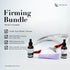 Light Revival firming bundle with eye repair glasses, serum bottles, and cream on a white background.